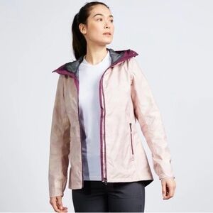 TRIBORD Tribord Sailing 100 raincoat/ wind breaker Pink (Graphic patterned) sz M